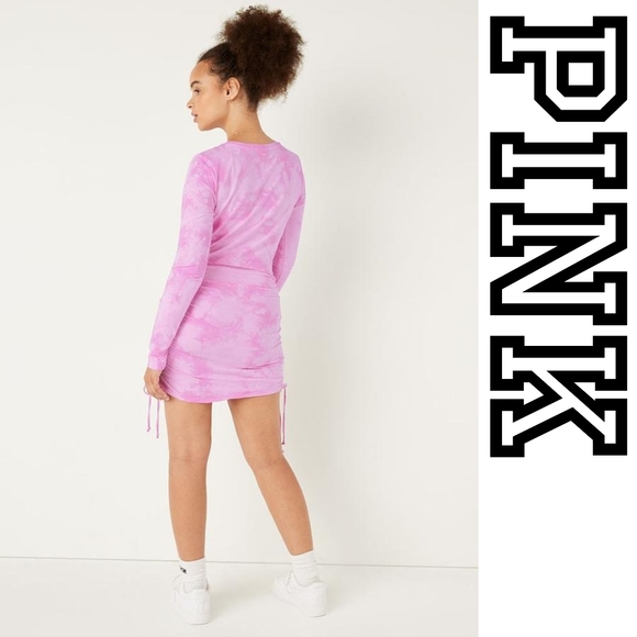 Victoria's Secret Pink- Ruched Side Dress - Picture 3 of 5